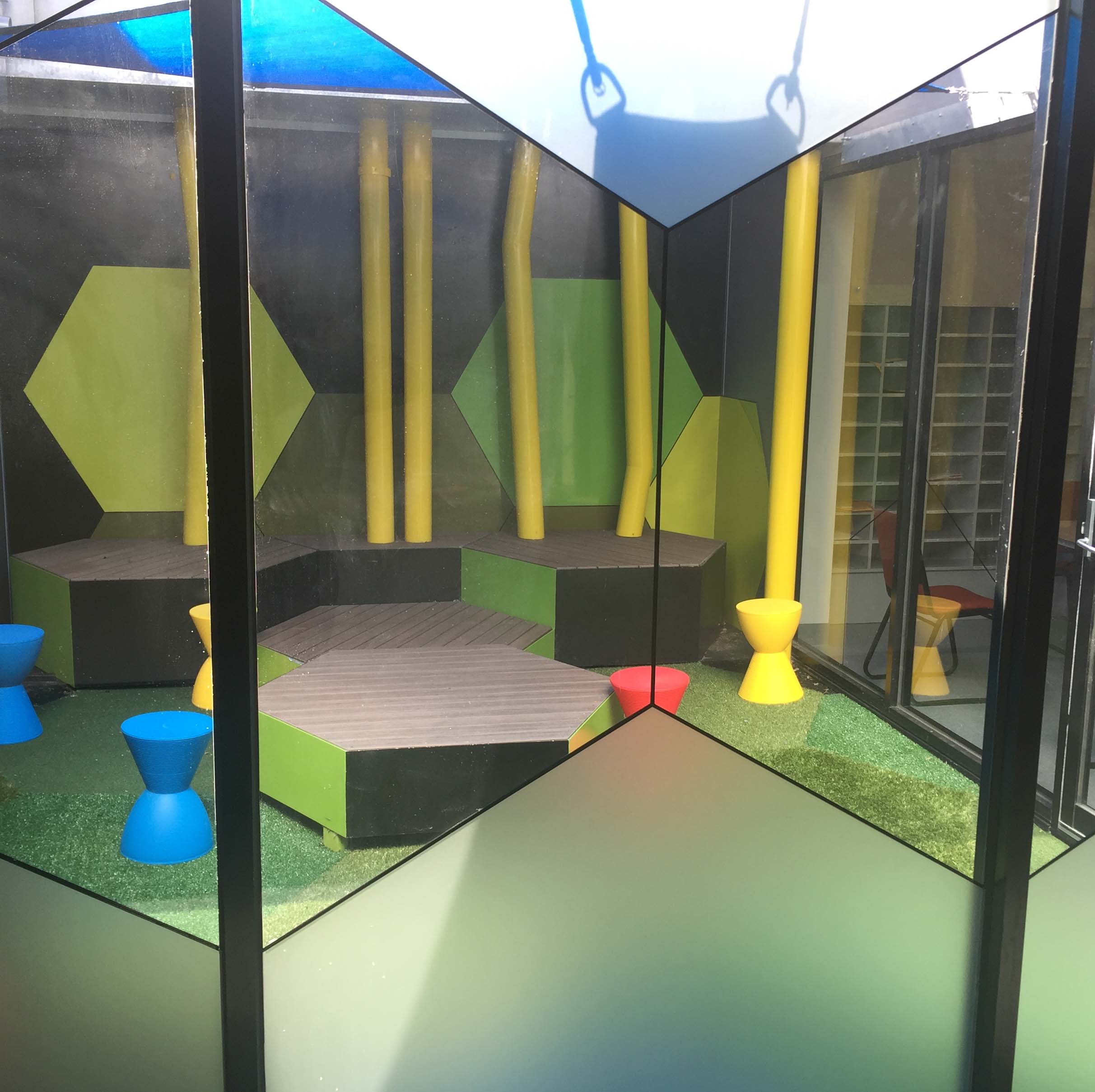 Funky and Fun Courtyard, Deakin University&nbsp;